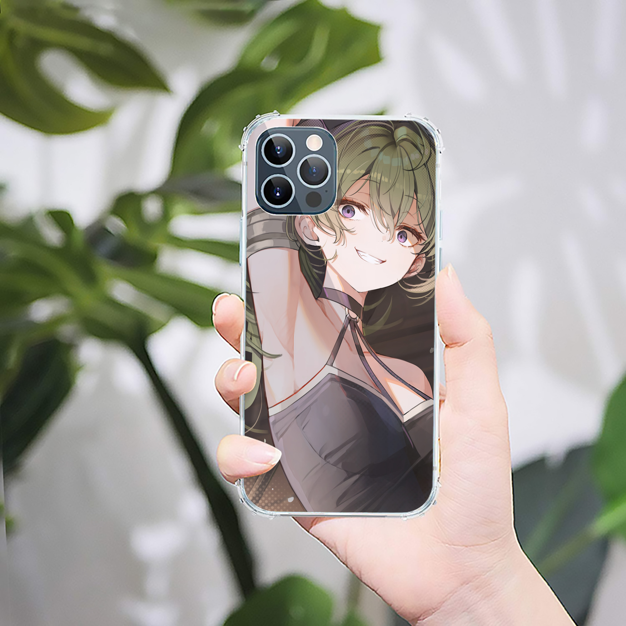 （画像用） 葬送のフリーレン Frieren 【iPhone 12シリーズ対応】透明スマホケース（クリアソフトケース）